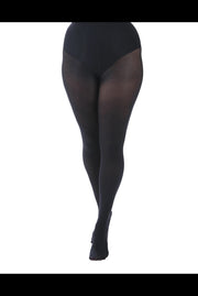 Black 80 Denier Opaque Tights (Sizes 16-32)