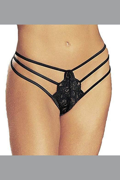 Stretch Lace Thong Panty  | BigSmalls&trade;