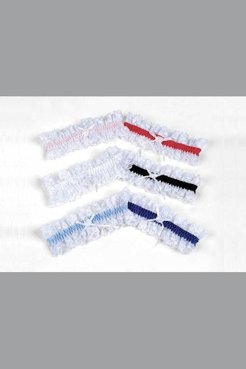 Satin Trim Bridal Garter  | BigSmalls&trade;