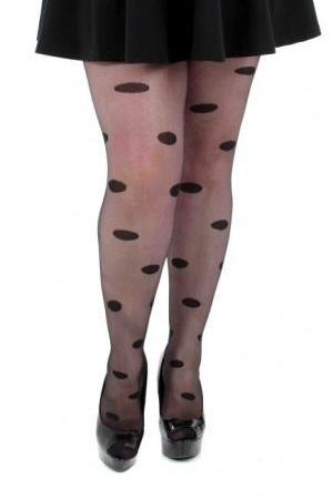 All Over Spots Sheer Tights  | BigSmalls&trade;