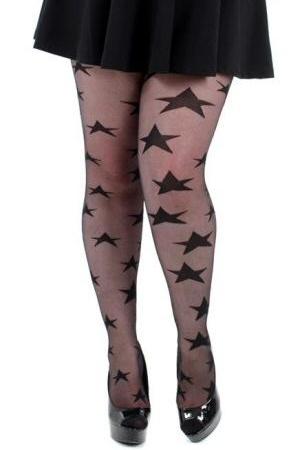 All Over Stars Sheer Tights  | BigSmalls&trade;