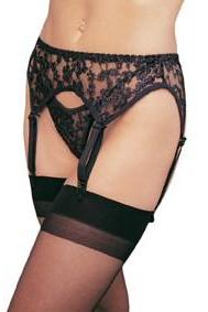 Lace Garterbelt And Thong  | BigSmalls&trade;
