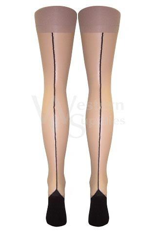 Stiletto Heel Seamed Stockings  | BigSmalls&trade;